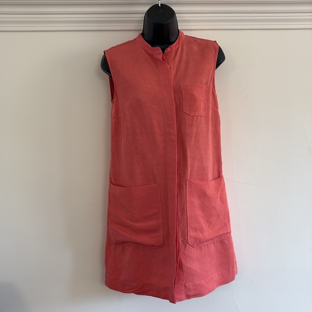 🇨🇦 Judith & Charles Linen Blend Dress - Picture 10 of 15